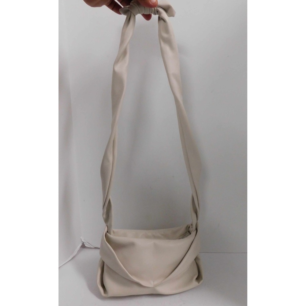 Street Level Women's Vegan Cream Knot Crossbody Bag
